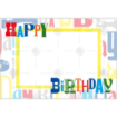 Happy Birthday landscape frame