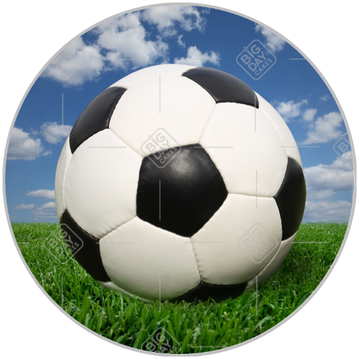 Football topper - round