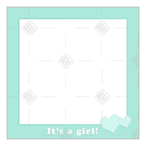 It's a girl frame - square
