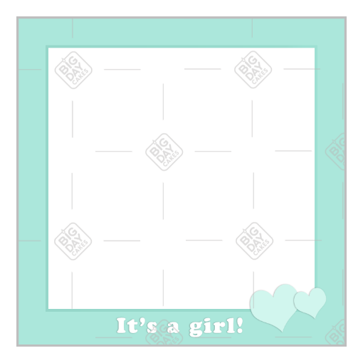 It's a girl frame - square