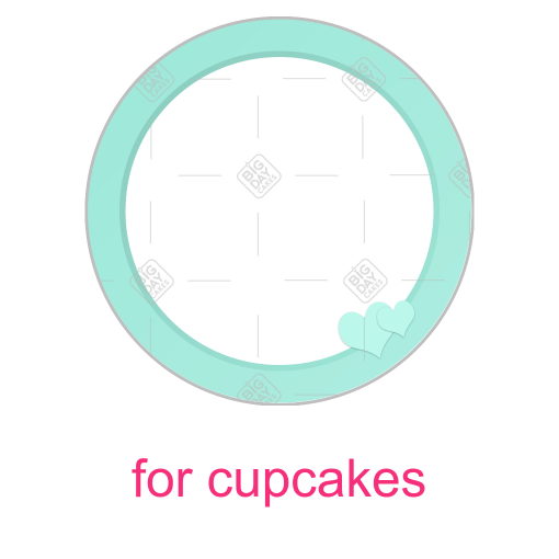 It's a girl frame - cupcake