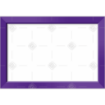 Simple purple frame topper - landscape