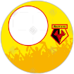 Watford FC Fans Photo frame - round