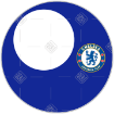 Chelsea-crest frame - round