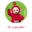 Teletubbies topper - cupcakes