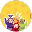 Teletubbies topper - round