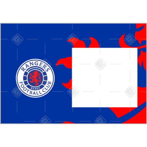 Rangers-lion frame - landscape