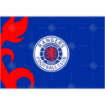Rangers-lion-design topper - landscape
