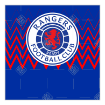 Rangers-zigzag topper - square