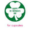 St.Patrick's_Day_green frame - cupcakes