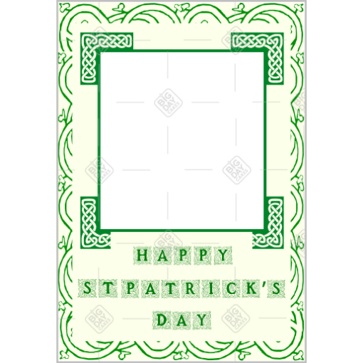 St-Patricks-Day frame - portrait