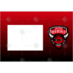 Salford Red Devils fade frame - landscape