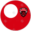 Salford Red Devils frame - round