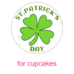 St.Patrick's_Day_clover frame - cupcakes