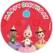 JJ-and-Friends-party topper - round