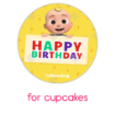 JJ-Birthday-design topper - cupcakes