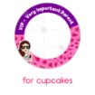 VIP-Parent frame - cupcakes