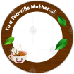 Tearific-Mother frame - round