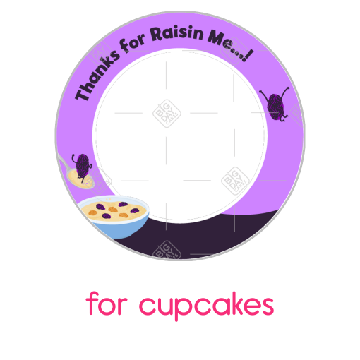 Fathers Day - Mothers Day frame - cupcakes