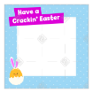 Cracking-Easter frame - square