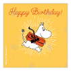 Moomintroll-gift-HB frame - square