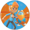 Blippi & TABBS topper - round