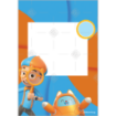 Blippi and T.A.B.B.S Happy Birthday frame - portrait
