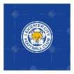 Leicester City FC HB cake topper - square