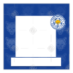 LeicesterCityFC-pattern-photo frame - square