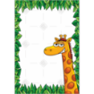 Kids funny giraffe topper - portrait