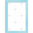 Simple light blue frame topper - portrait