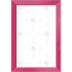 Simple pink frame topper - portrait