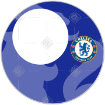 Chelsea-SG-Happy-Birthday frame - round