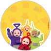 Teletubbies topper - round