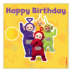 Teletubbies-HB topper - square