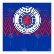 Rangers-zigzag topper - square