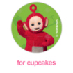 Teletubbies topper design - Po topper - cupcakes