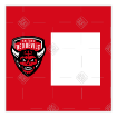 Salford Red Devils frame - square