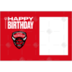 Salford Red Devils Happy Birthday frame - landscape
