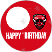 Salford Red Devils Happy Birthday frame - round