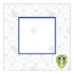 Leeds United Home Pattern Frame frame - square