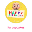 JJ-Birthday-design topper - cupcakes