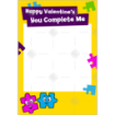 Puzzle-Love frame - portrait