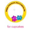 Puzzle-Love frame - cupcakes