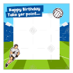 GAA-Birthday frame - square