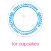 Communion-frame - cupcakes