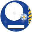 LeicesterCityFC-photo frame - round
