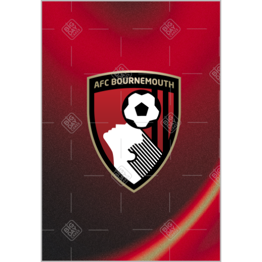 Bournemouth gradient topper - portrait