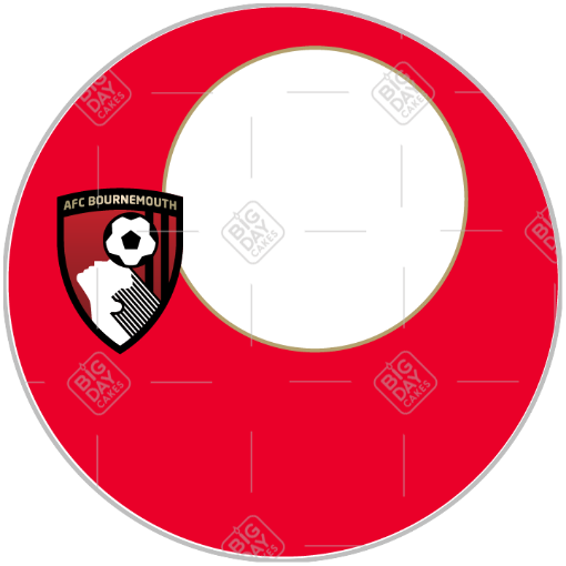 Bournemouth red frame - round