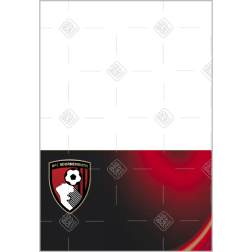 Bournemouth-gradient frame - portrait